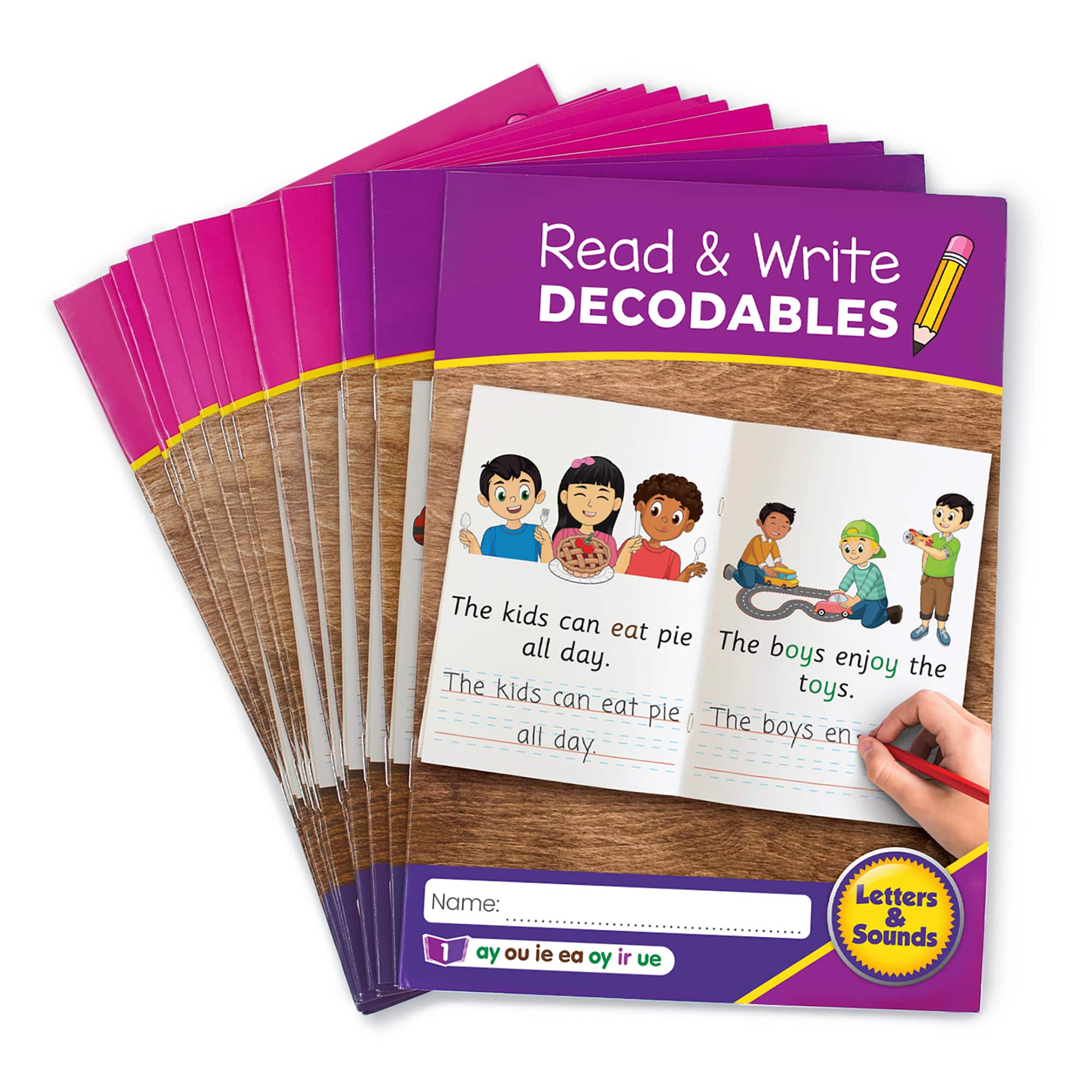 Junior Learning Read & Write Decodables Set B